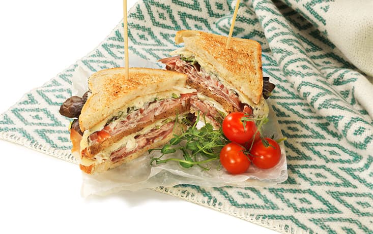 Clubsandwich med Ost & Serrano - LantGoda - Recept | Pågen